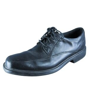 Bostonian Flexlite Men Derby Oxfords Shoes‎ Size 8 Medium Black Leather Lace Up